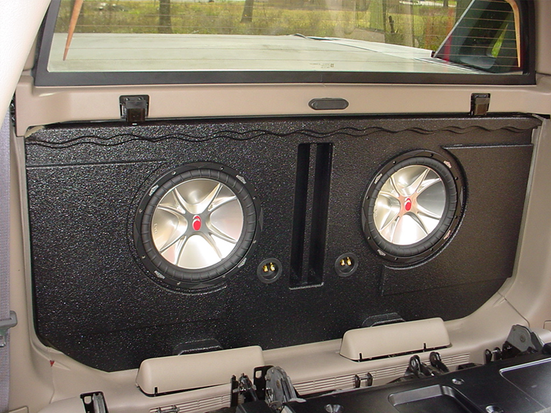 Load image into Gallery viewer, 2002-2016 Chevy Avalanche or Cadillac EXT Ported Sub Box 2x10