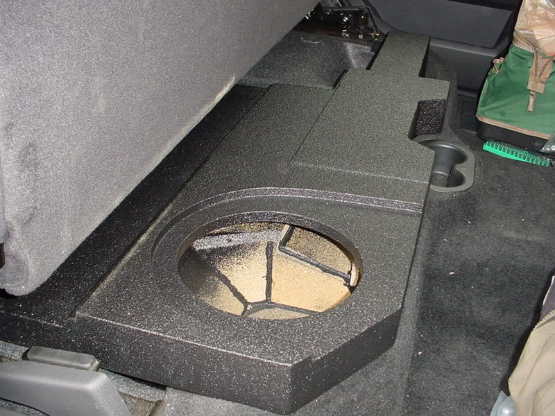 Load image into Gallery viewer, 2009 up Dodge Quad Cab Single 10" ported Sub Box Poly