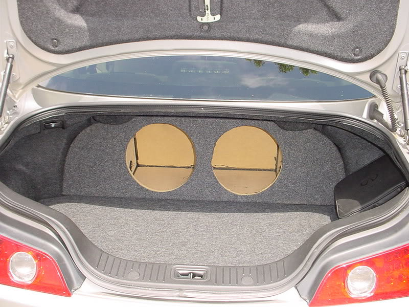 Load image into Gallery viewer, 2003-2008 2X10" Infiniti G35 Sub Carpeted Box