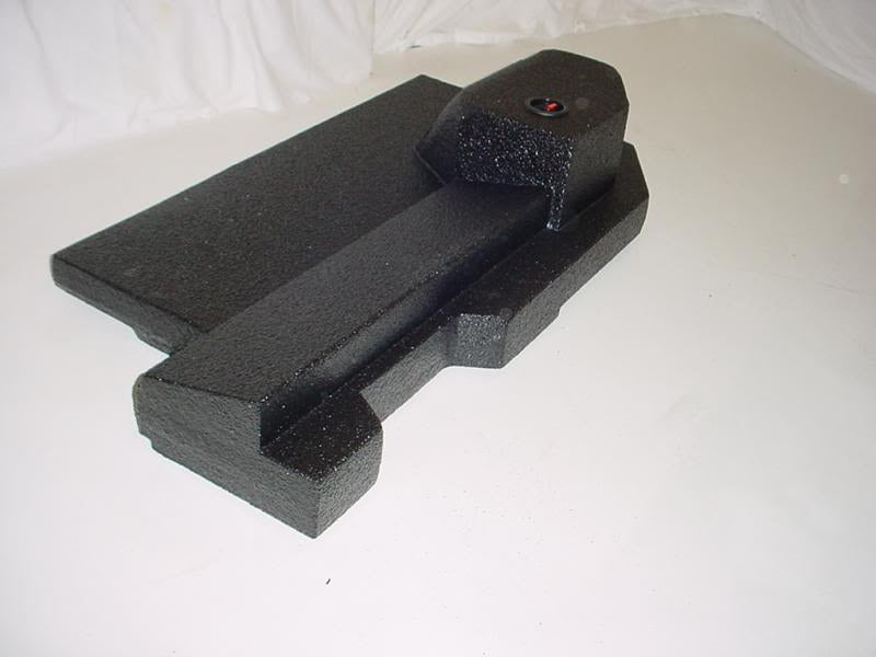 Load image into Gallery viewer, 2009-2014 Dodge Ram Quad Cab Single Pro-Poly Sub Woofer Box 1X12