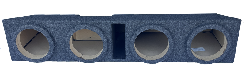 Load image into Gallery viewer, 2019 and Up Silverado Crew Cab 4x8" ported Carpeted