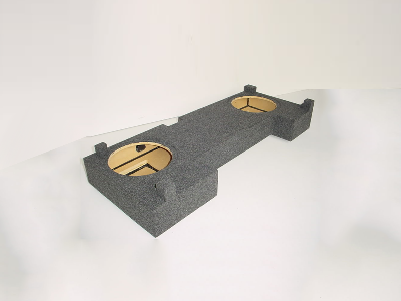 Load image into Gallery viewer, 2001-2007 Chevy Crew Cab Non-HD 2X 10" Down Fire Sub Box Carpeted
