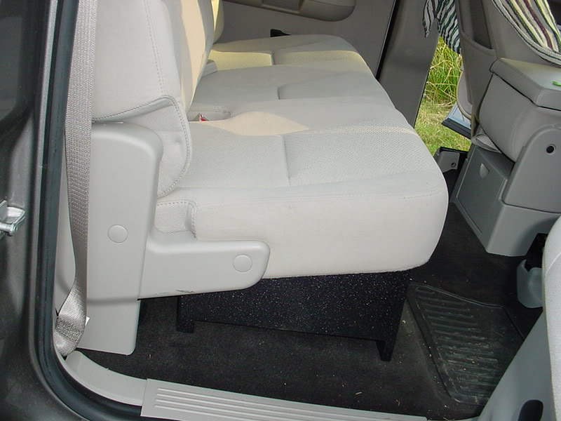 Load image into Gallery viewer, 2008 Up Chevy/ GMC Crew Cab Sub Box 2X12 Carpeted