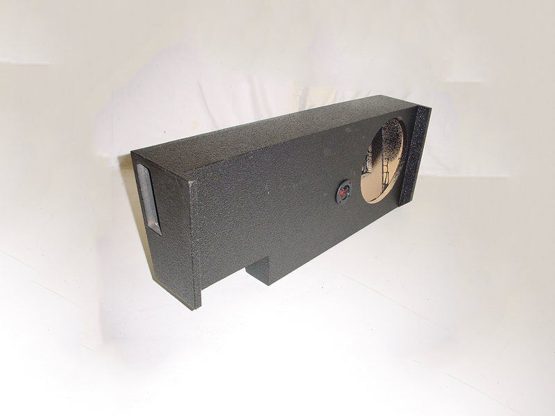 Load image into Gallery viewer, 2014 & UP Chevy Crew Cab Single Ported Pro-Poly Subwoofer Box 1X10