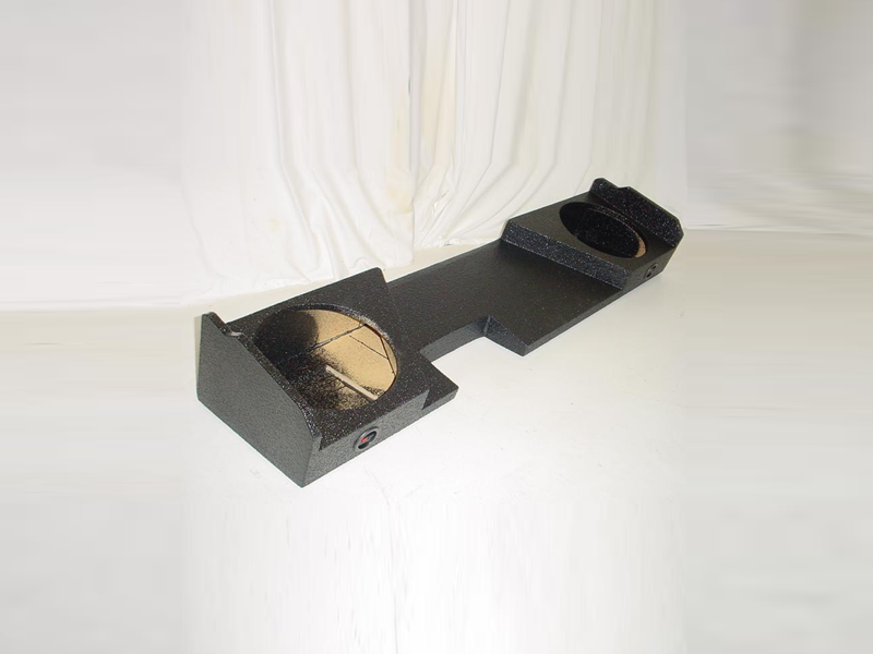 Load image into Gallery viewer, 2014 and Up Chevy Double Cab Pro-poly Subwoofer Box Sub Box 2X10