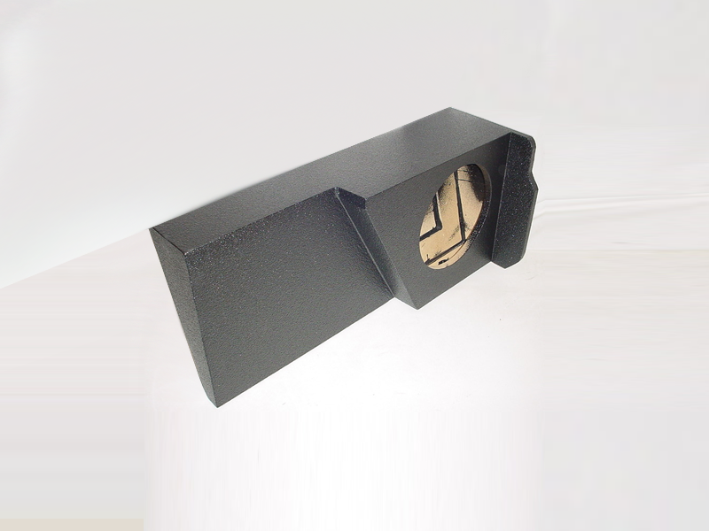 Load image into Gallery viewer, 2014 up Chevy Double Cab Single Poly Sub woofer Box Sub Box 1X12 Poly