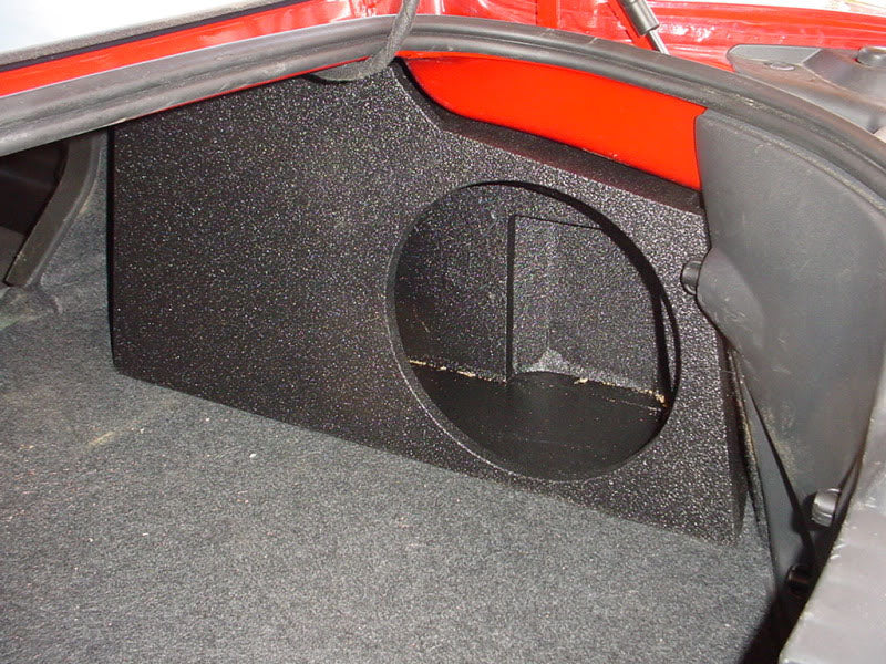 Load image into Gallery viewer, 2010-2012 Camaro pocket passenger side Sub Box 1x10
