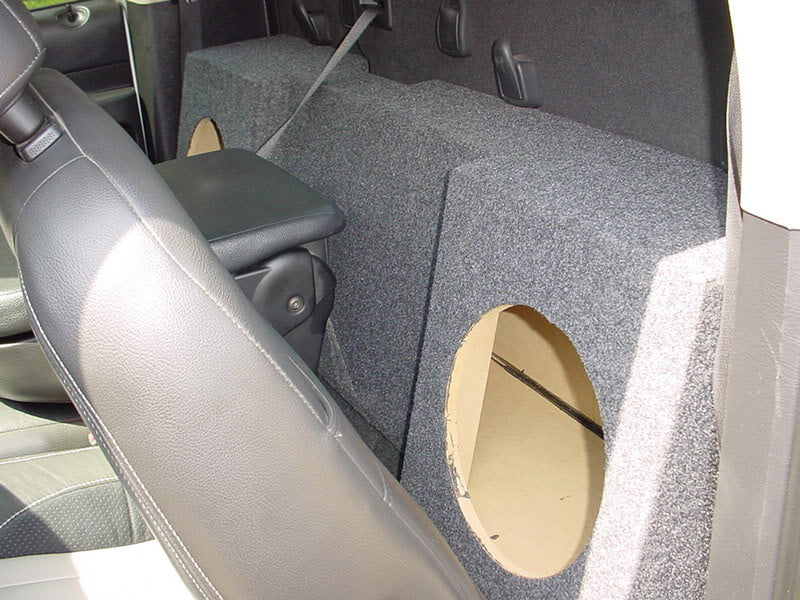 Load image into Gallery viewer, 2002 & UP Dodge Regular Cab Carpeted Subwoofer Box sub Box 2X12"