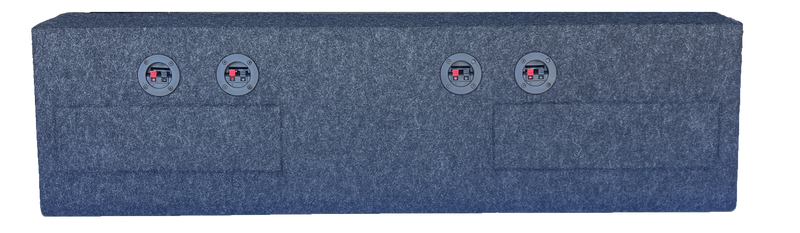 Load image into Gallery viewer, 2014 & UP CHEVY CREW CAB FRONT FIRE PORTED 4x8 Carpeted