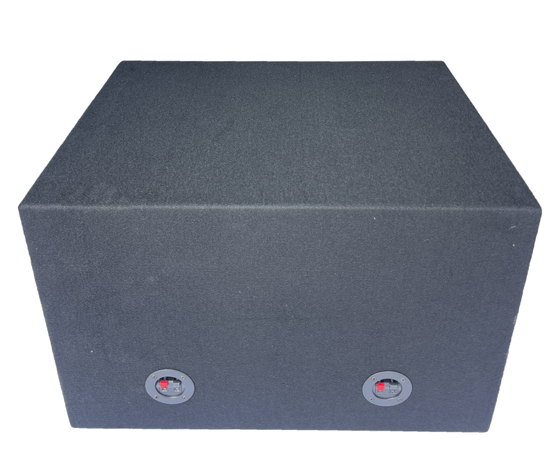 Load image into Gallery viewer, DOUBLE PORT 2X12 SQUARE Carpeted