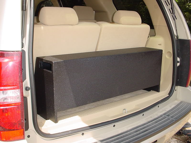 Load image into Gallery viewer, 2007 and up Chevy Tahoe Poly Sub Box 2X12