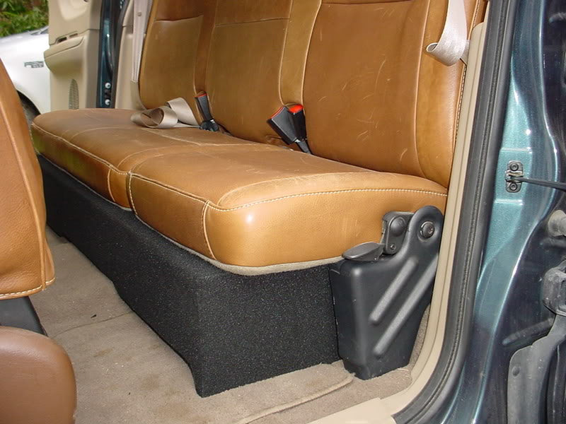 Load image into Gallery viewer, 2000-2003 Ford F-150 Extended Cab 2-10" Down Fire Sub Box Poly