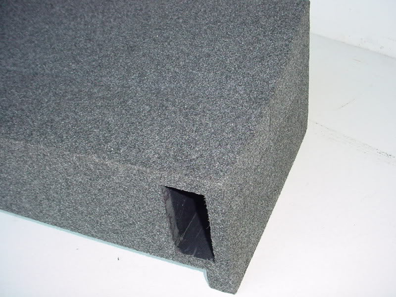 Load image into Gallery viewer, 2009+ Ford F-150 Super Crew Cab Single 12" Ported Sub Box Carpeted