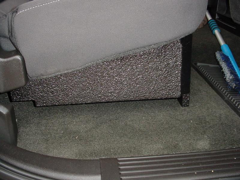 Load image into Gallery viewer, 2014 & up Chevy Standard Crew Cab Ported Subwoofer Sub Box 2x12 Poly