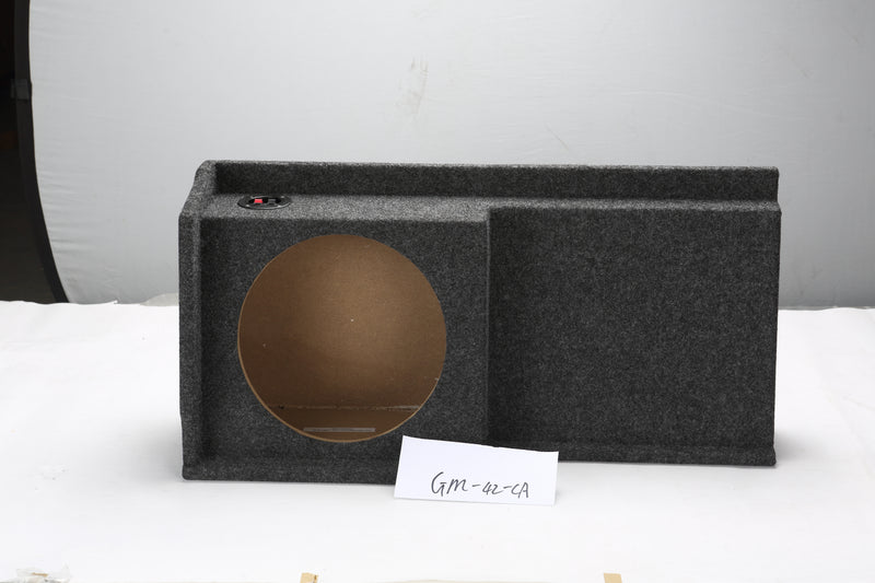 Load image into Gallery viewer, 99-2006 Chevy Ext. Cab 1 x 12'' Down Fire Sub Box Carpeted