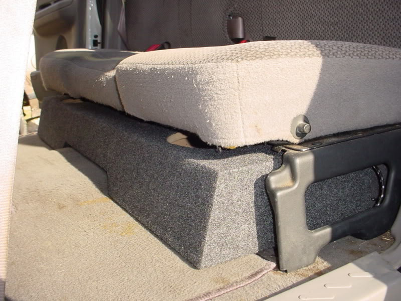 Load image into Gallery viewer, 1997-1999 Ford F150 ext. cab Jumbo Sub Box Carpeted