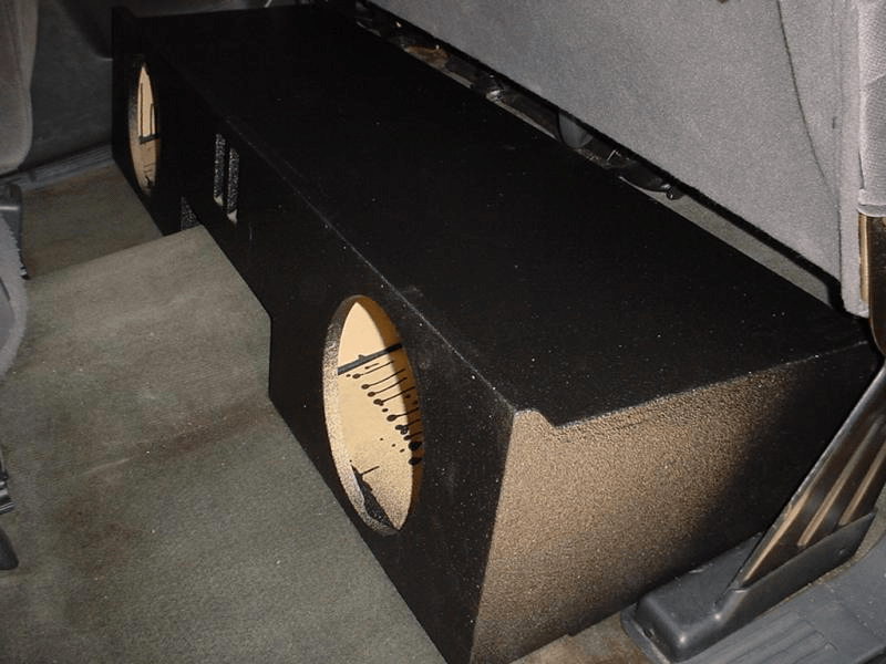 Load image into Gallery viewer, 99-2006 Chevy Extended Cab 2-12'' Ported Carpeted subwoofer box