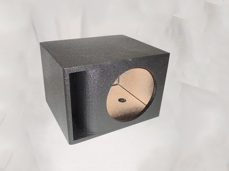 Load image into Gallery viewer, Single 10'' Horn Ported Pro-Poly Subwoofer box Sub Box