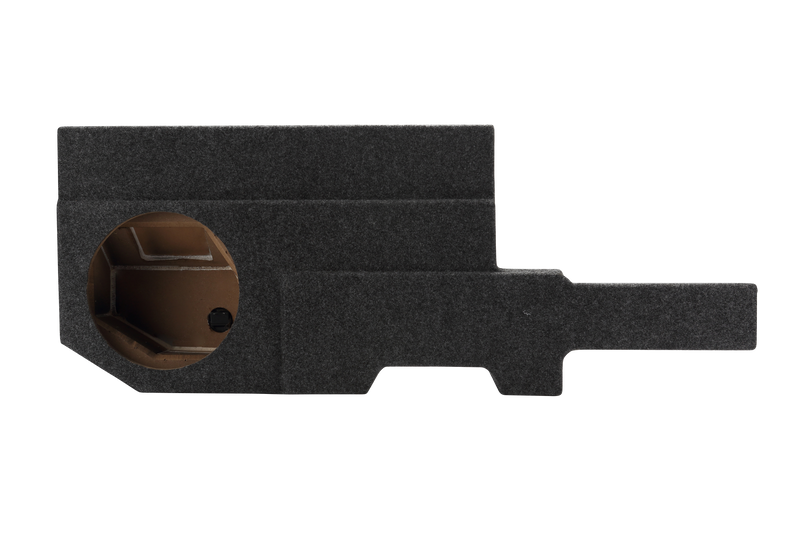 Load image into Gallery viewer, 2009 up Dodge Quad Cab Single 10" ported Sub Box Carpeted