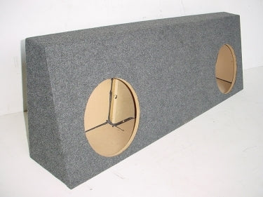 Load image into Gallery viewer, 2006-2008 Dodge Mega Cab Behind The Rear Seat Sub Box Carpeted 2 x 10"