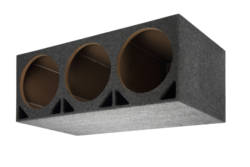 Load image into Gallery viewer, 3x10'' double Ported Pro Carpeted Sub Box