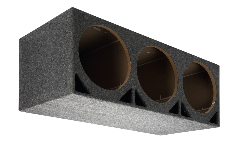 Load image into Gallery viewer, 3 X 15 Double Ported Carpeted Sub Woofer Box