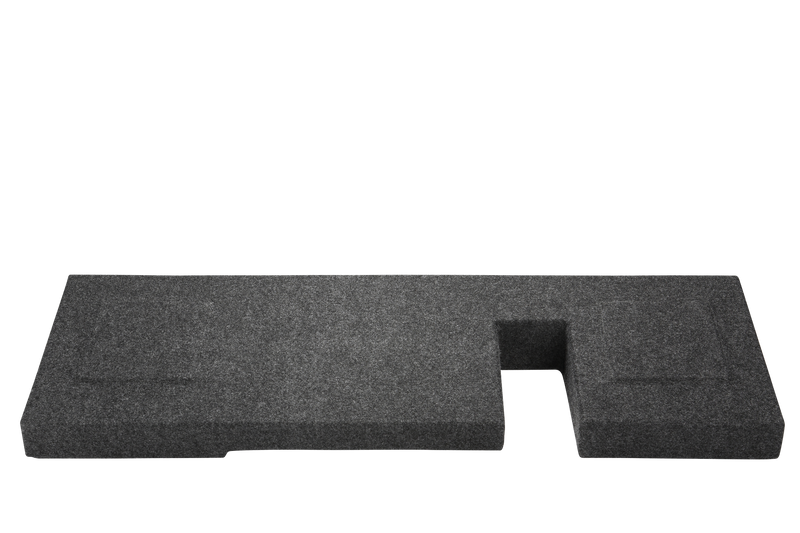 Load image into Gallery viewer, 2014 and Up Ford F-150 Ext Cab Down Fire Carpeted 2 x 12"