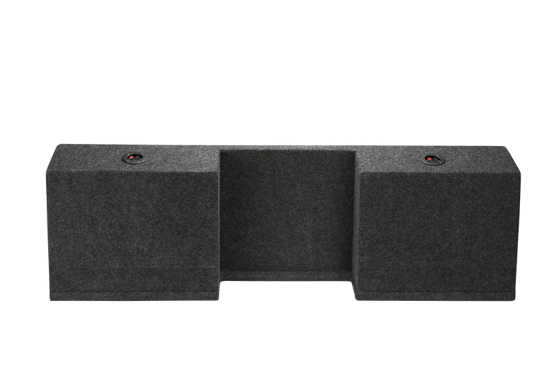 Load image into Gallery viewer, 99-2006 Chevy Ext. Cab 2-10'' Front Fire Ported Carpeted Subwoofer Box sub box
