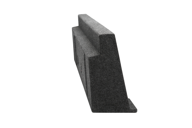 Load image into Gallery viewer, 2001-2007 Chevy Crew Cab HD Behind the Seat Sub Box 2x12" Carpeted