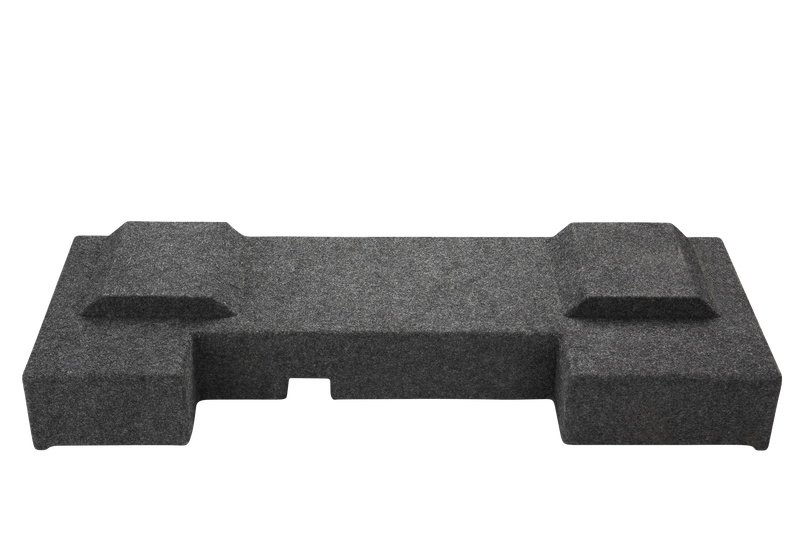 Load image into Gallery viewer, 2001-2007 Chevy Crew Cab HD Downfire Sub Box 2X12 Carpeted
