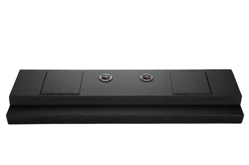 Load image into Gallery viewer, 2001-2007 Chevy Crew Cab HD behind seat Poly Sub Box 2X12