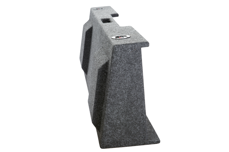 Load image into Gallery viewer, 2008-2013 Chevy Crew cab Ported Carpeted Subwoofer Box 2X10