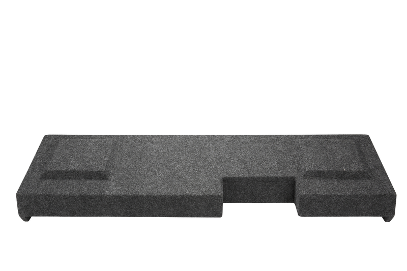Load image into Gallery viewer, 2014 Chevy Crew Cab 2 x 10" Sub Box Carpeted