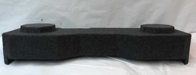 Load image into Gallery viewer, 2014-2018 "XTRA DEEP" Chevy Crew Cab Pro-Carpeted Sub Box Subwoofer Box 2X12