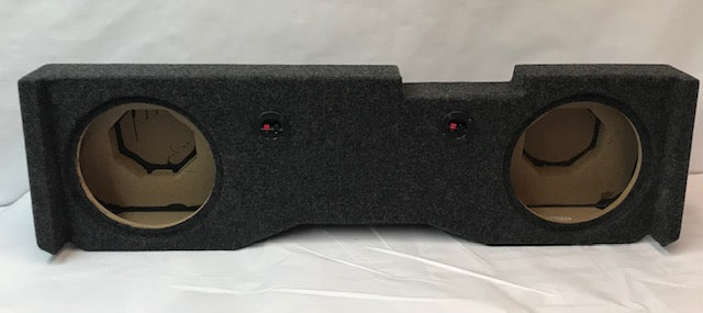 Load image into Gallery viewer, 2014-2018 "XTRA DEEP" Chevy Crew Cab Pro-Carpeted Sub Box Subwoofer Box 2X12
