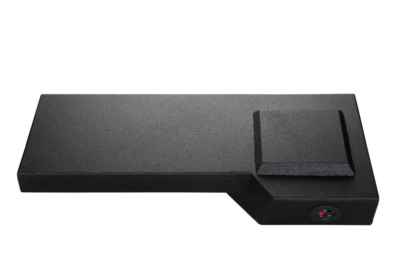 Load image into Gallery viewer, 2014 up Chevy Double Cab Single Poly Sub woofer Box Sub Box 1X12 Poly
