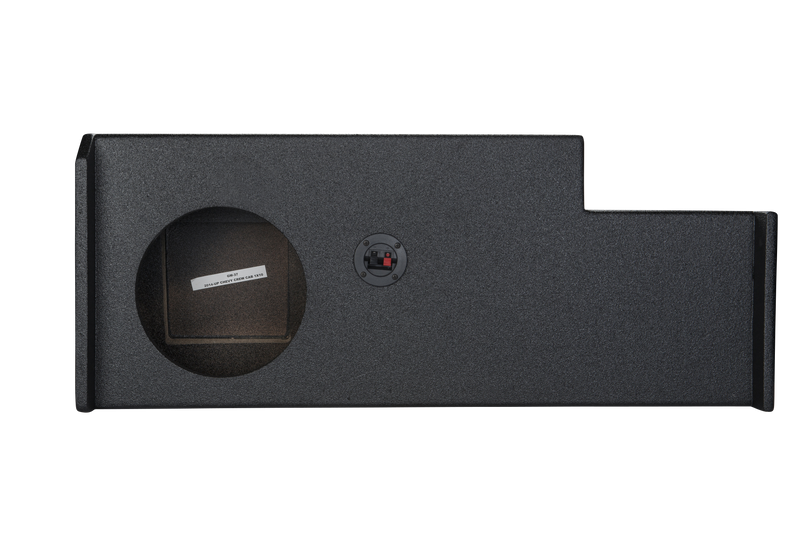 Load image into Gallery viewer, 2014 & UP Chevy Crew Cab Single Sub Box Subwoofer Box 1X12 Poly