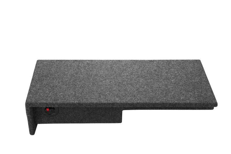 Load image into Gallery viewer, 1/2 1999-06 Chevy Extended Cab 1-10'' DF Sub Box Carpeted