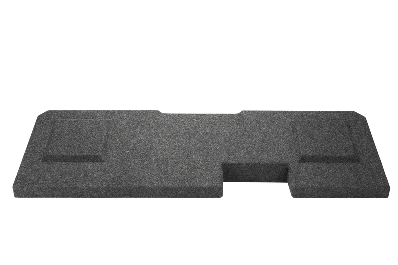 Load image into Gallery viewer, 2014 up Chevy Standard Crew Cab Ported Sub Box 2 x 8" Carpeted