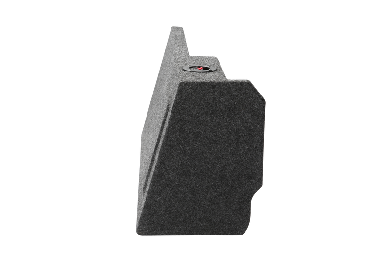 Load image into Gallery viewer, 2014 up Chevy Double Cab Single Carpeted Sub woofer Box Sub Box 1X10