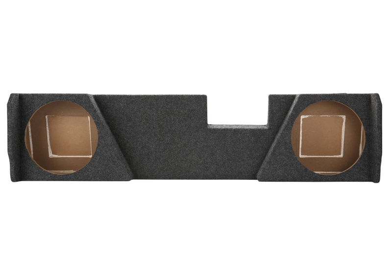 Load image into Gallery viewer, 2014 and Up Chevy Double Cab Ported Subwoofer Box Sub Box 2X10 Carpeted