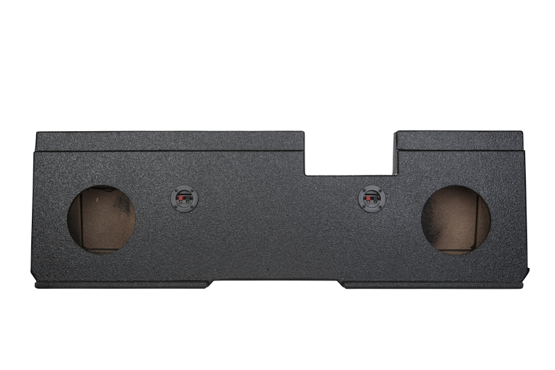 Load image into Gallery viewer, 2014 and up Chevy Standard Crew Cab Sub woofer Box Sub Box 2 x 8 Poly