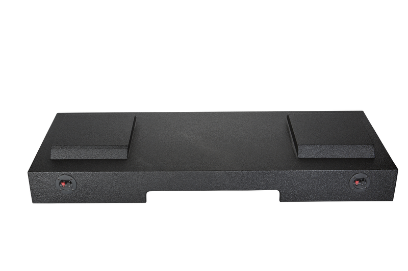 Load image into Gallery viewer, 2008 and up Chevy/Gmc Crew Cab New Body Subwoofer Box 2X8" Poly