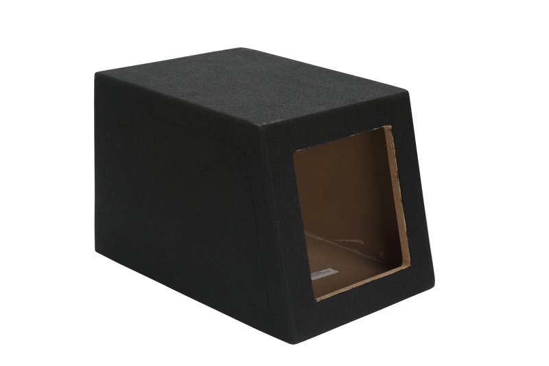 Load image into Gallery viewer, Hatch Back Square Hole 1x8" Carpeted Sub Box