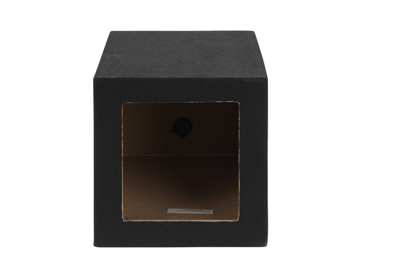 Load image into Gallery viewer, Hatch Back Square Hole 1x8" Carpeted Sub Box