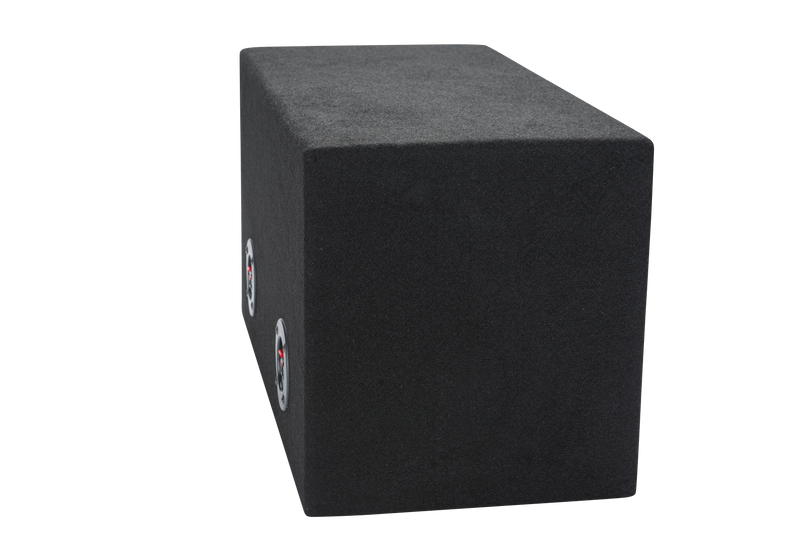 Load image into Gallery viewer, Dual 8'' Sealed Carpeted Sub woofer Box