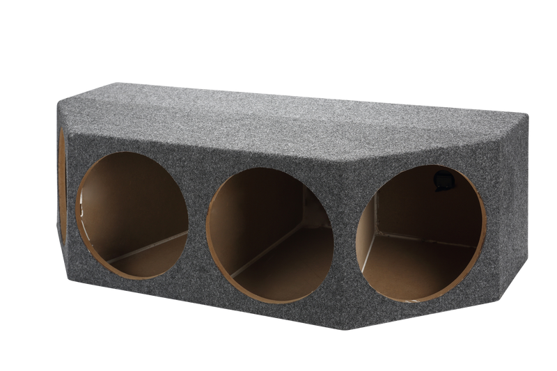 Load image into Gallery viewer, Front Facing Hatch Back 4x12 Carpeted Sub Box