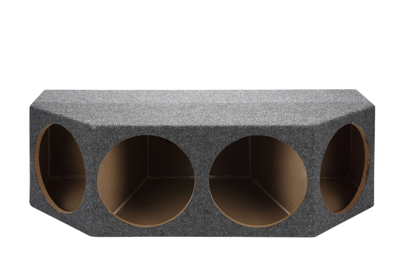 Load image into Gallery viewer, Front Facing Hatch Back 4x12 Carpeted Sub Box