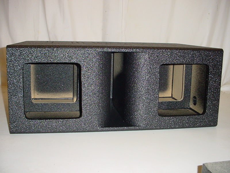 Load image into Gallery viewer, Horn Ported 2-12'' Square Hole Super Bass Pro-Poly Sub Box