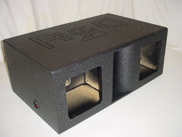 Load image into Gallery viewer, Horn Ported 2-12'' Square Hole Super Bass Pro-Poly Sub Box